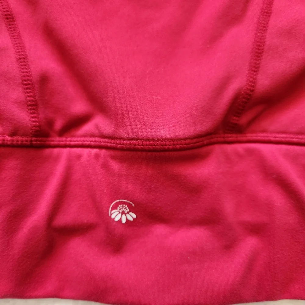 Senita Athletics Red Racerback Workout Sports Bra Size XS - Picture 2 of 4
